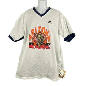 NWT Phoenix Suns Athletic Club Arizona Rage Jersey LARGE Adidas Reversible Blue